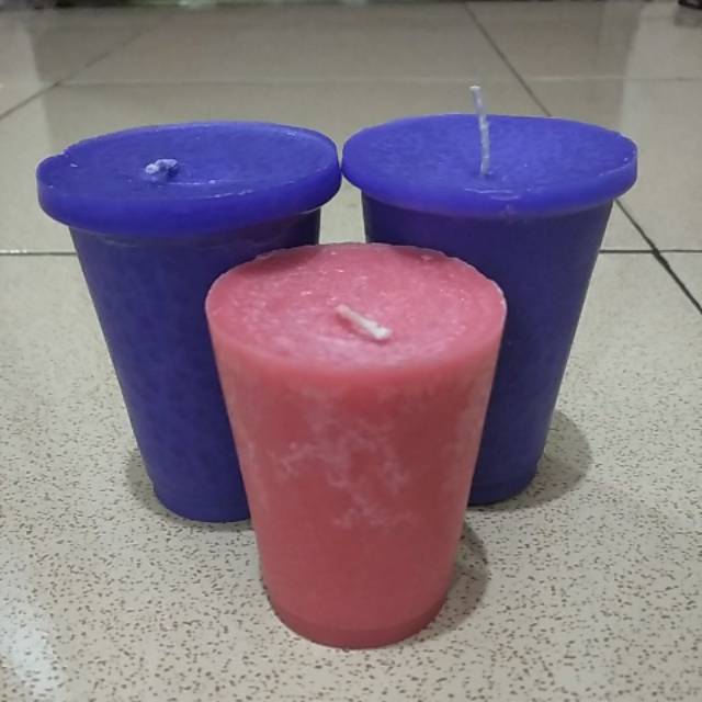 Lilin Warna-Warni Aroma terapi