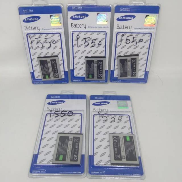 BATRE Baterai Samsung I550 / I5503 / I8510 / I680 / C3610 AB474350BU BATTERY ORIGINAL 99 % BATRE