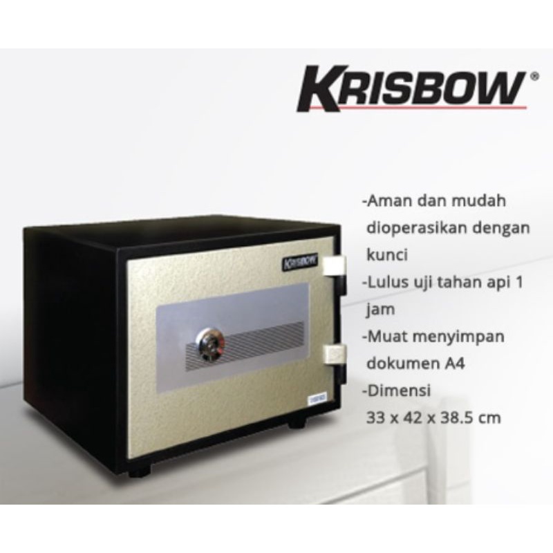 krisbow brankas Tahan api