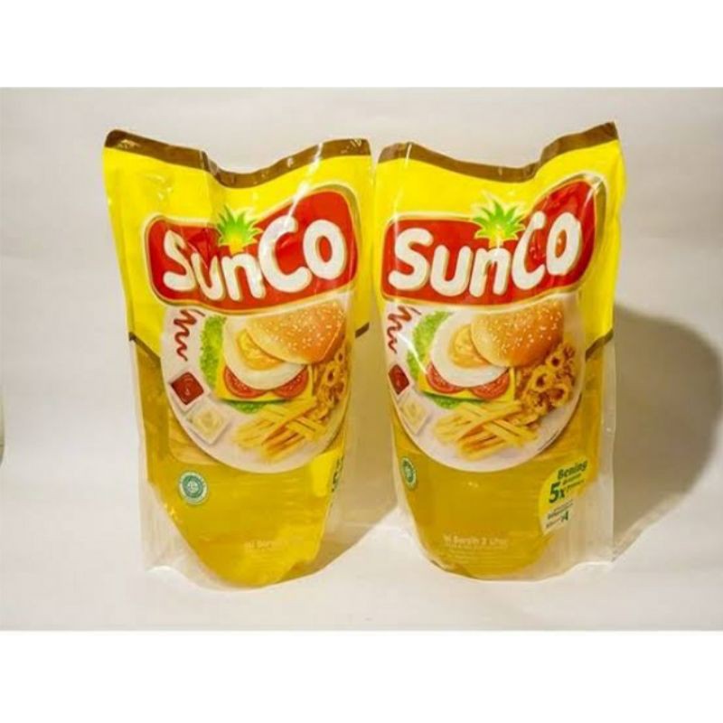 

SUNCO minyak goreng 2 liter perdus
