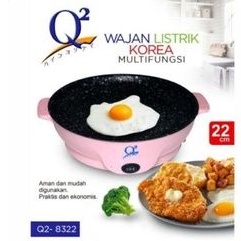 Wajan Listrik Korea Multifungsi Q2 8322/ Korean pan Fried 22 CM