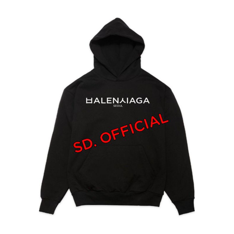 Jaket Hoodie Jumper BTS Balenciaga Seul