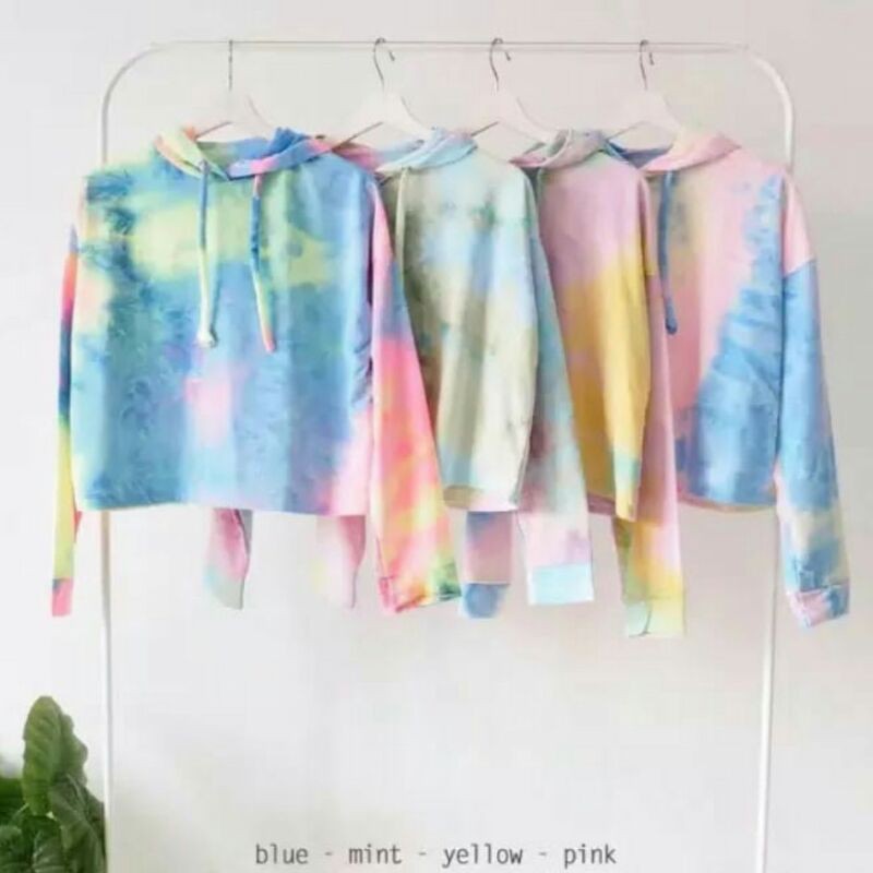 AlakbarCollection-kaos tie dye Lengan panjang/baju tie dye/Atasan wanita/kaos distro 