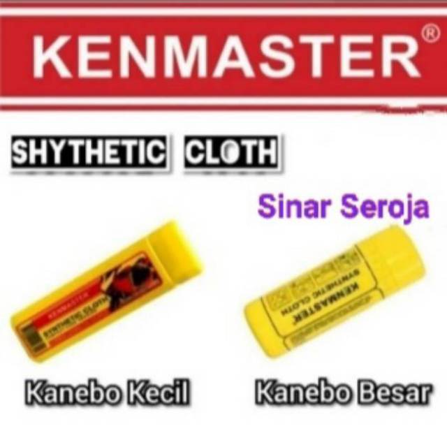 Lap Kanebo / Kenmaster Lap Motor / Lap Chamois Cloth / uk Kecil uk Besar