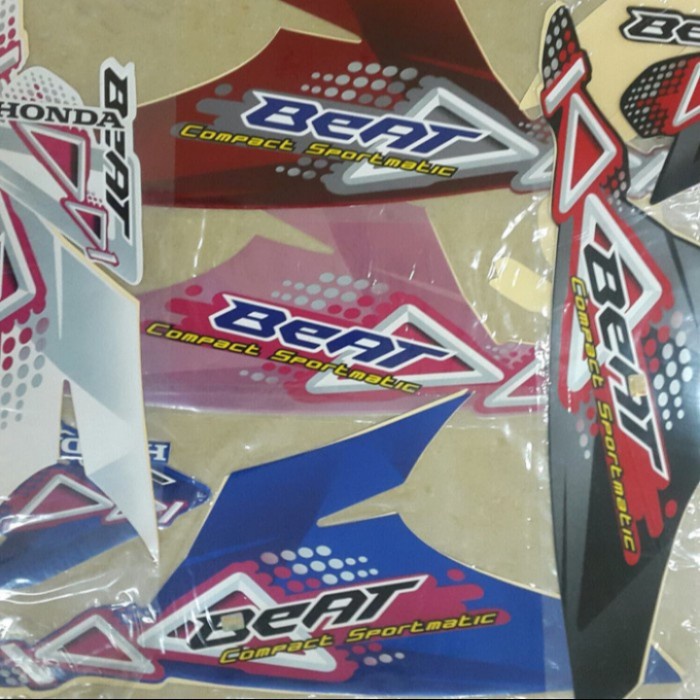 Cover Full Body Bodi Halus Beat Lama Karbu 2010-2012 Pink + Striping