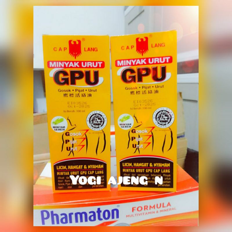 Minyak Urut GPU 100ml