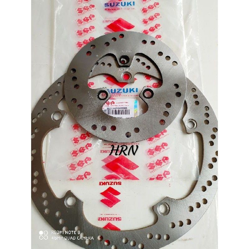 PIRINGAN CAKRAM DEPAN BELAKANG SUZUKI SATRIA FU 150/PNP SATRIA FU NEW/ASLI