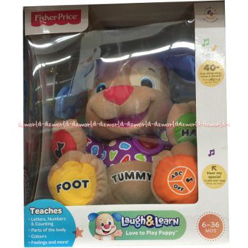 Dijual Boneka Bernyanyi Fisher Price Laugh   Learn Love to Play Puppy ORI Limited