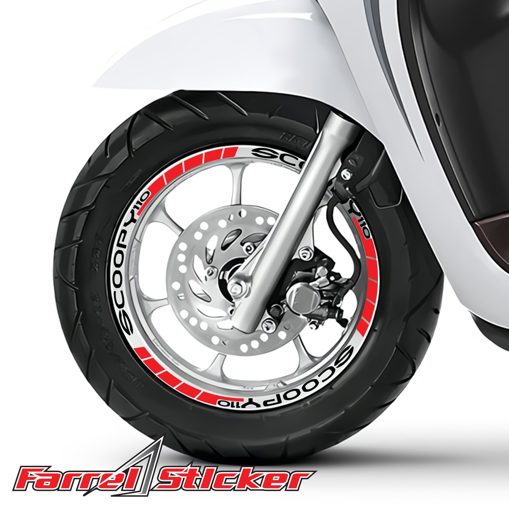 stiker velg sticker velek scoopy silver 2