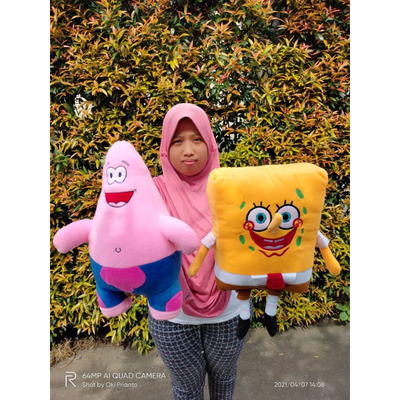 SEPASANG BONEKA SPONGEBOB PATRICK