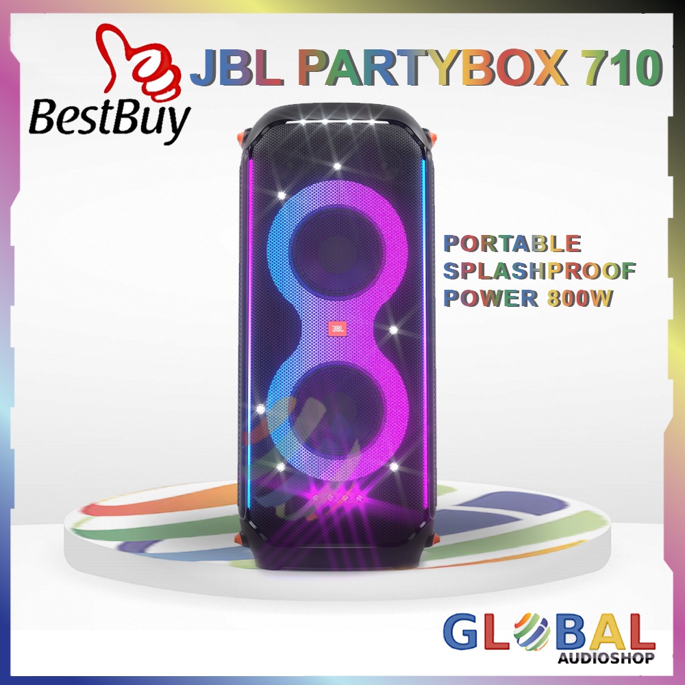 JBL Partybox 710 Original 800 Watt Speaker Bluetooth 5.1 Partybox710 Garansi Resmi 1 Tahun