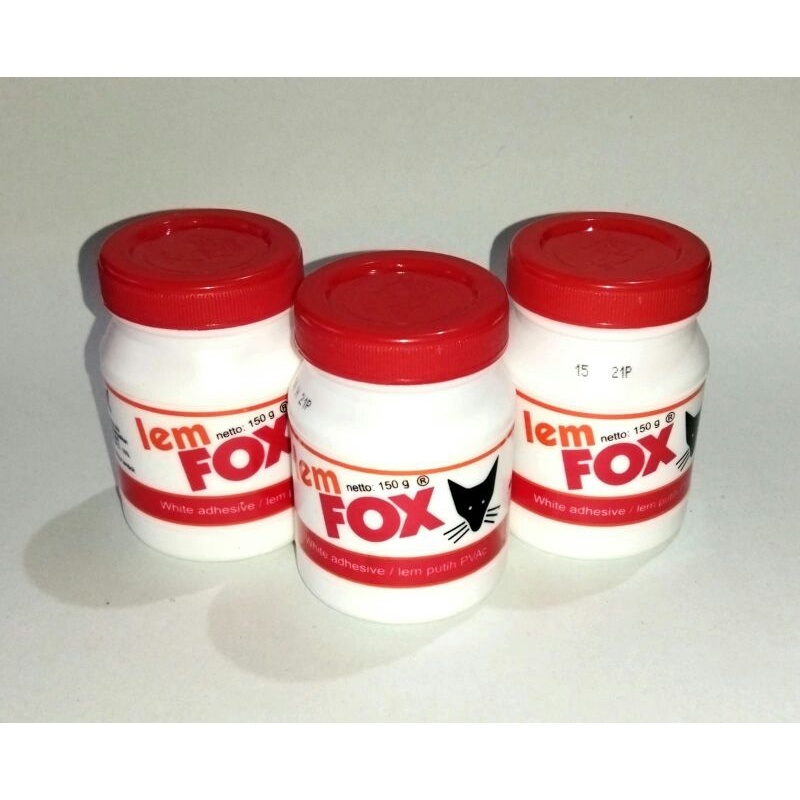 

Lem Fox Putih PVAc 150 gr / Lem Serba Guna Fox 150 gram