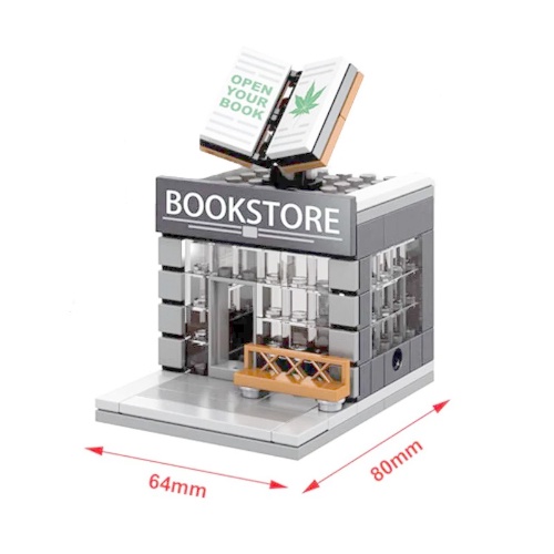 Mainan Edukasi Blok Miniatur/ Mainan Sembo Block Mini World/ Mainan Sembo Block Supermarket