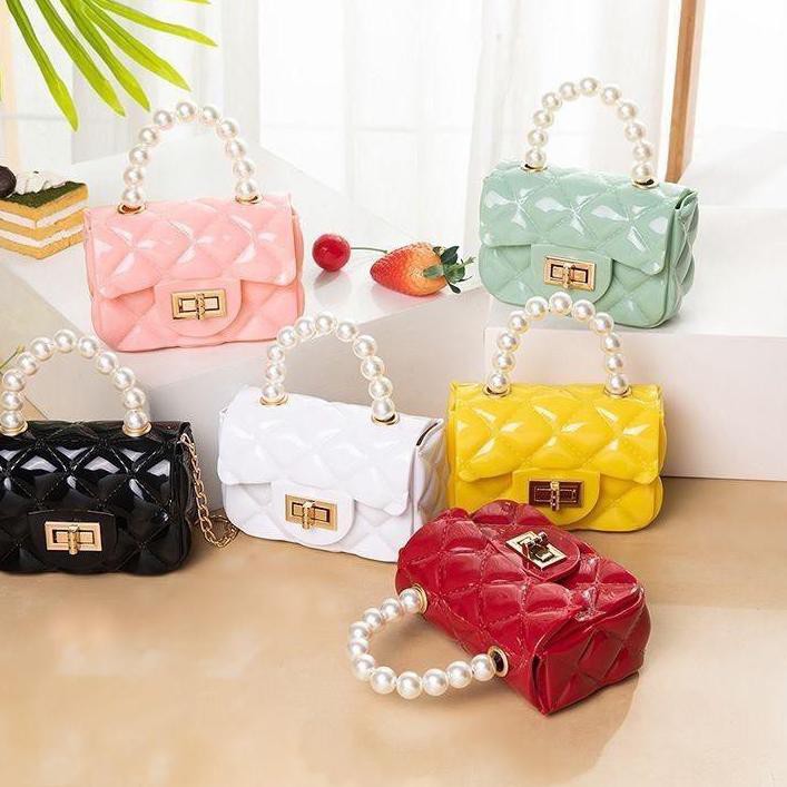 ➻ TAS IMPORT JAKARTA JELLY MINI JELLY MUTIARA JELLY MINI MUTIARA T12 ℮