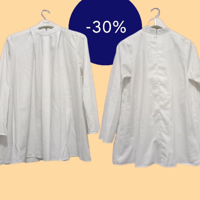 Zoya Tunik Putih - Preloved