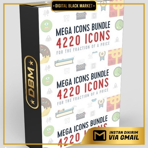 InkyDeals The Mega Icons Bundle with 4200+ Items