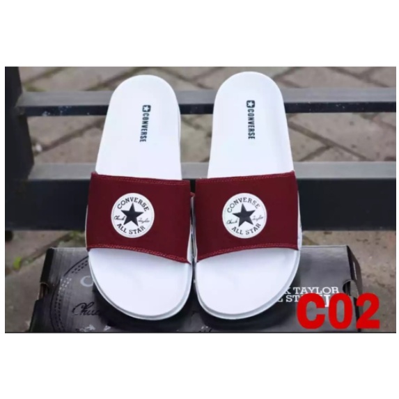 Sandal comverse CT II sendal casual sport grade original-PUTIH MAROON