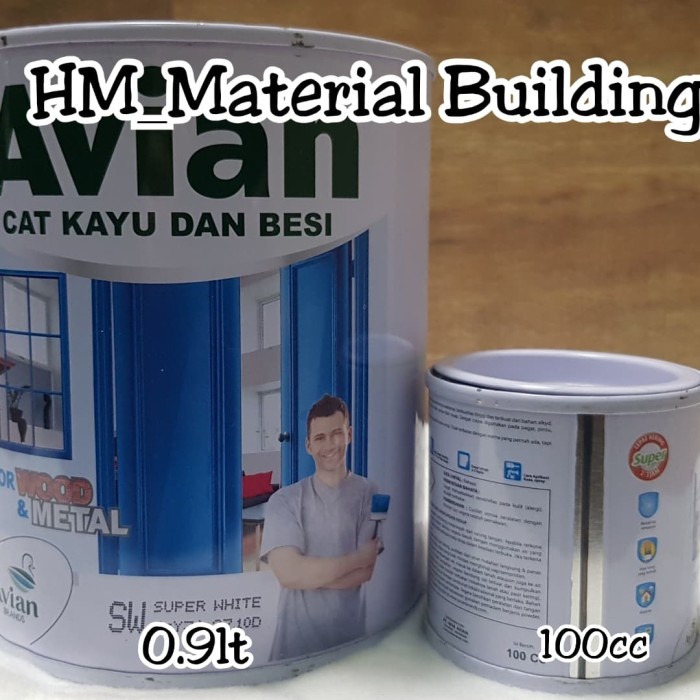 

kayucat- cat avian 100 cc / avian 100cc / cat besi kayu / cat minyak kilap -cat kayu