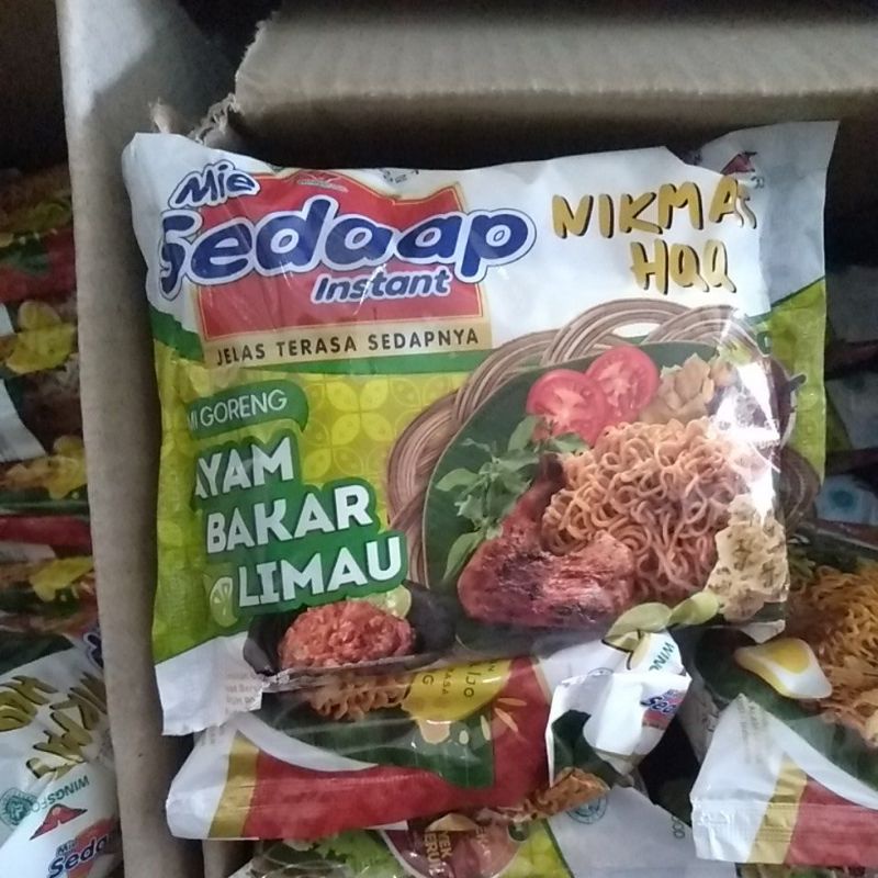 

Mie Sedaap Goreng Rasa Ayam Bakar Limau