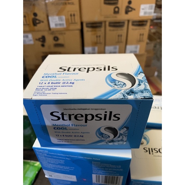 Strepsills menthol flavour cool(1 box)