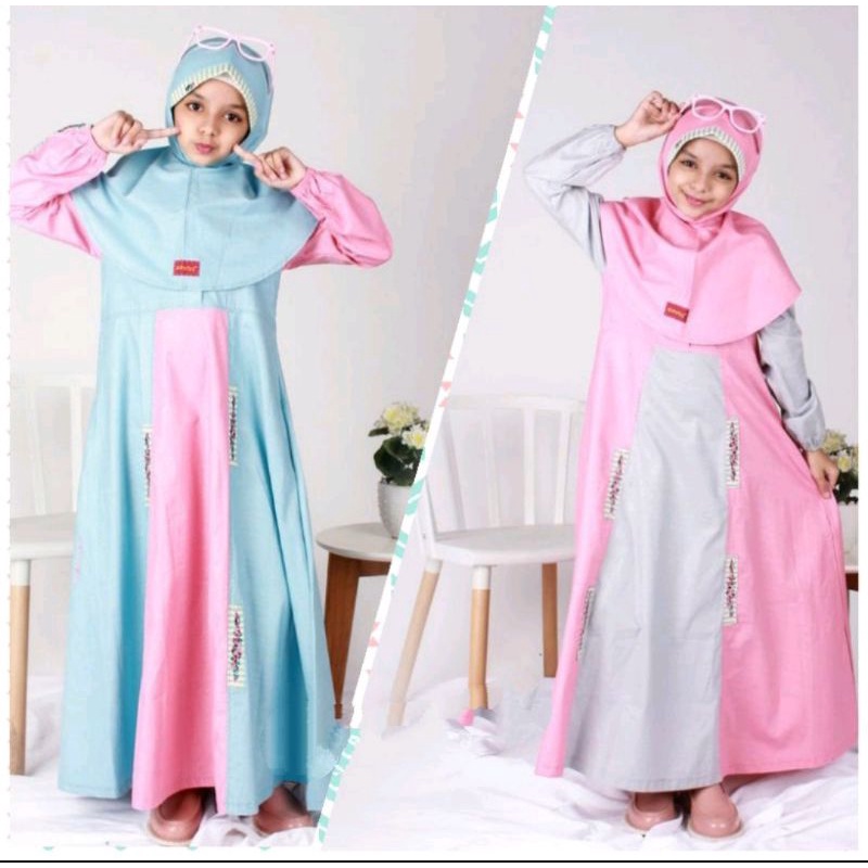 DANNIS ANAK no 5 /Gamis dannis 8/Jubah anak dannis