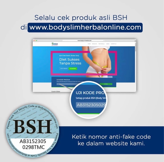 aturan minum bsh corp slim herbal