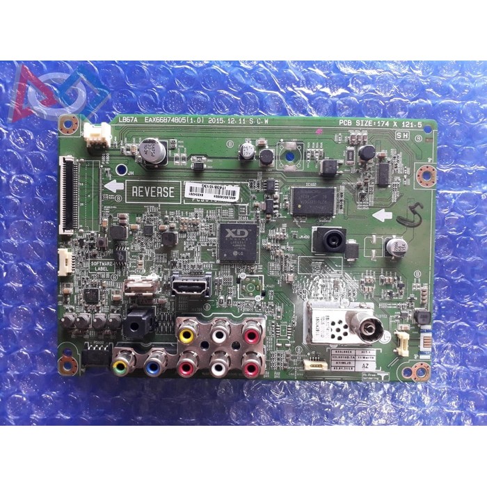 MB TV LG 32LD550 - MAINBORD TV LG 32LD550 - MESIN TV LG  32LD550