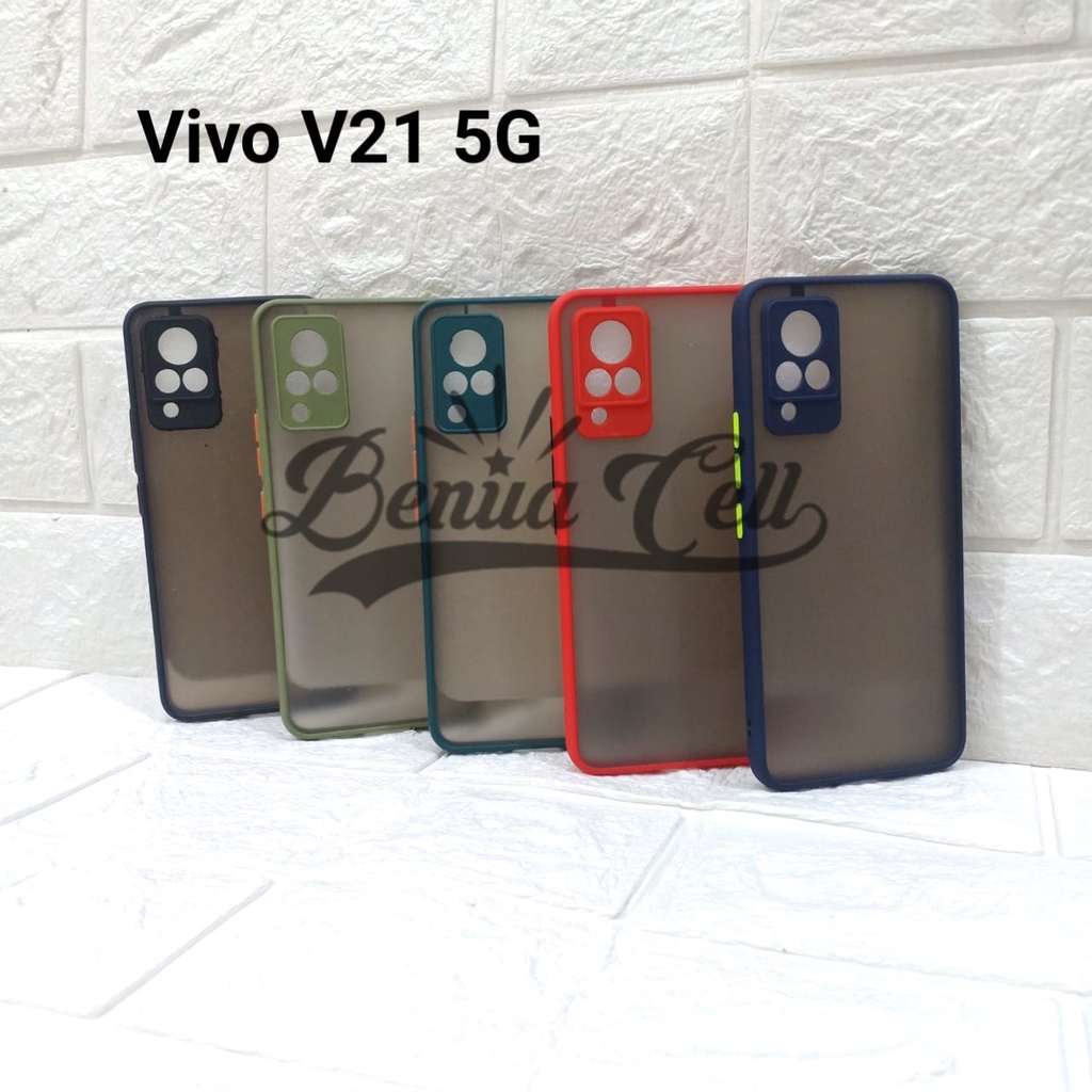 SOFTCASE V21 5G 4G - CASE MATTE FULL COLOR VIVO V21 4G V21 5G - BC