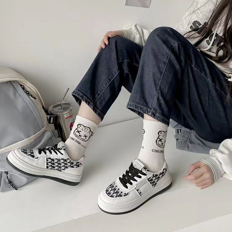 [GROSIR][COD] SEVEN_DAY SEPATU SNEAKERS WANITA KOREA IMPORT CASUAL SHOES FQ-2808