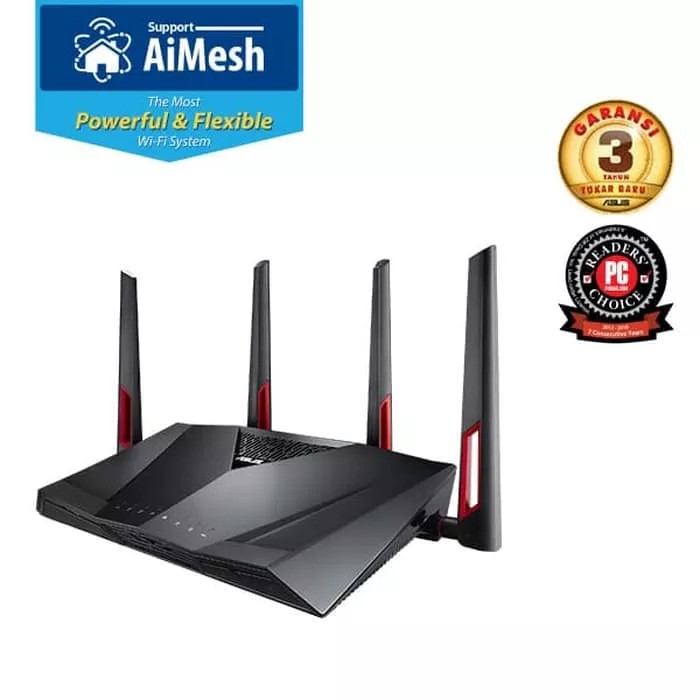 ASUS RT-AC88U Wireless Dual Band Gigabit Router AC3200 Gaming WI_FI