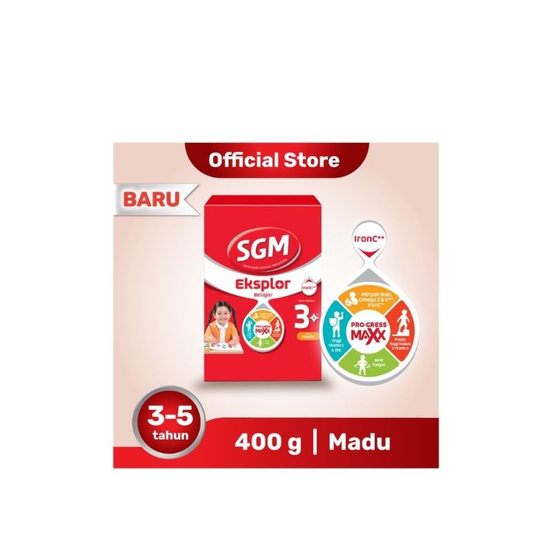 

SGM Eksplor 3+ Pro-Gressmaxx Madu 400gr