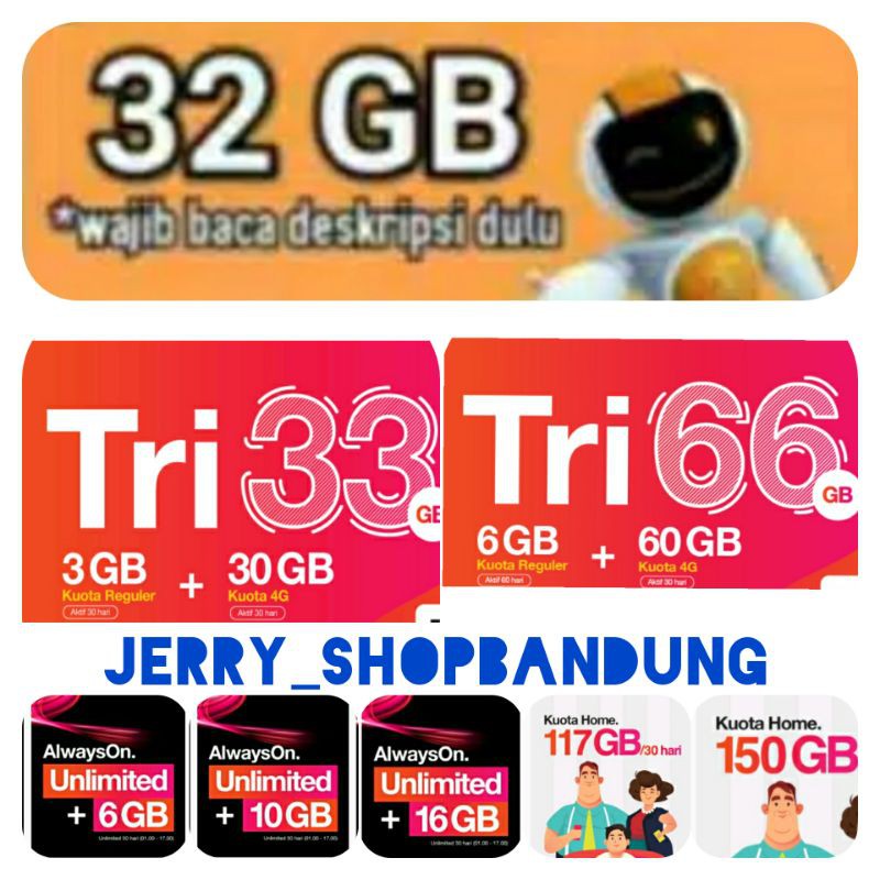 Agen Kuota Inject Tri 15Gb : Paket tri (unlimited) untuk ...