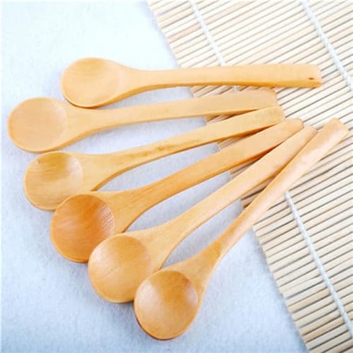 Healthy Wooden Ice Cream Spoon