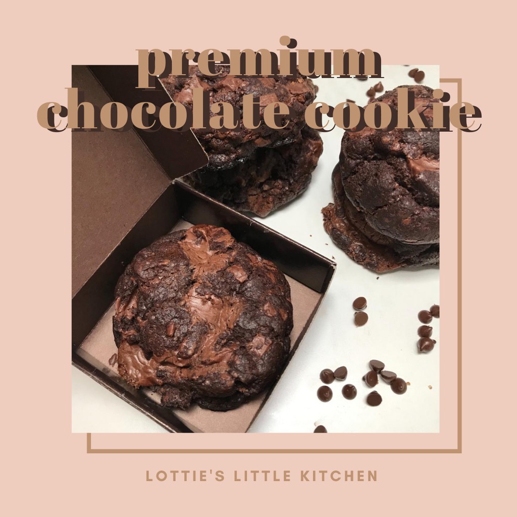 

Premium Double Chocolate Cookie