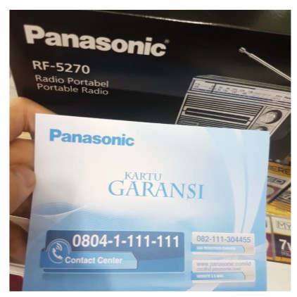 Panasonic Radio FM / AM Portable Klasik Vintage Unik RF 5270 GARANSI