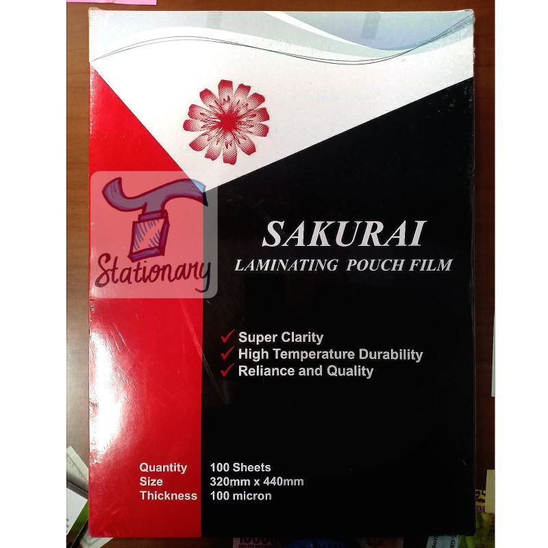 

Plastik Laminating Sakurai A3 (32x44cm).