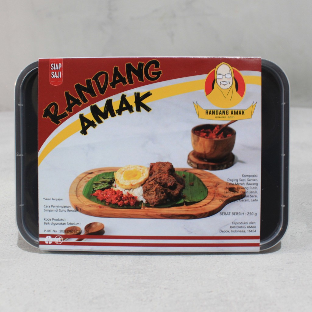 

RENDANG DAGING 250g (Randang Amak)