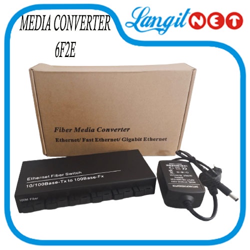 MEDIA CONVERTER 6F2E  6FO 2ETH 10 100 AAABBB