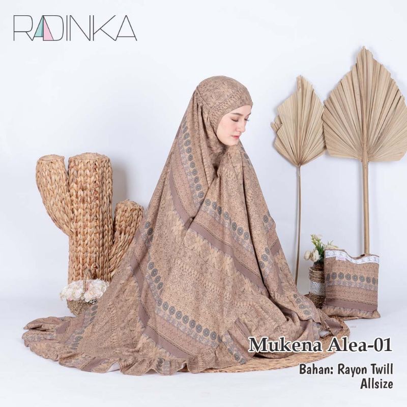 (Size Jumbo) Mukena Dewasa Radinka Alea