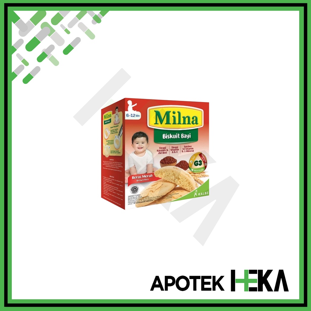 Milna Baby Biscuit - Cemilan Biskuit Bayi 65 gr 130 gr (SEMARANG)