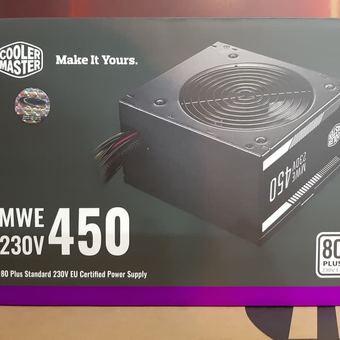 PSU Cooler Master MWE 450 230V - 450 Watt 80+ White