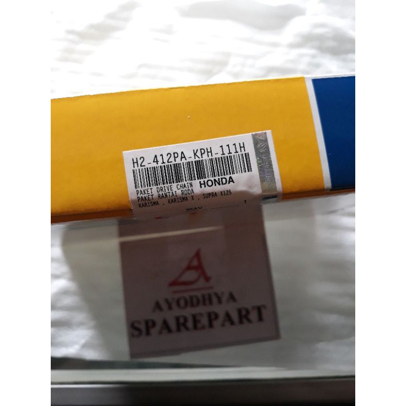 Gear set/Gir set Karisma/Supra 125x Aspira