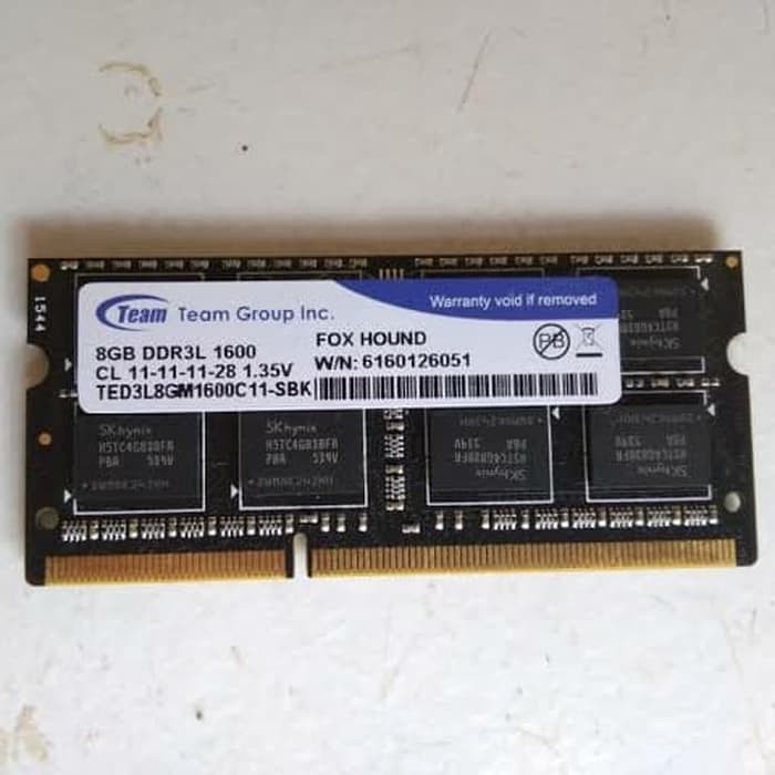 Ram Team Sodimm Ddr3 8Gb 12800L - Sodimm 8Gb 12800 Team Elite