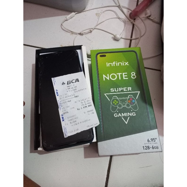 LIKE NEW INFINIX NOTE 8 6/128