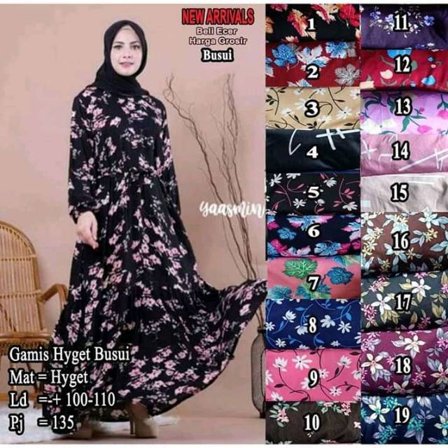 Gamis hyget jumbo