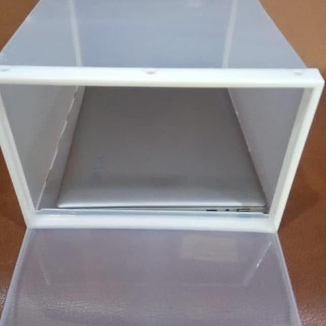 ✯ HONGTA - KOTAK SEPATU ACRYLIC TRANSPARAN XL / PROMO MURAH / KOKOH RAPI ●