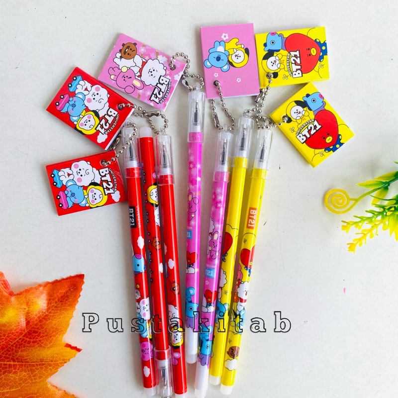 

BOLPOIN KARAKTER / PULPEN KARAKTER TINTA HITAM
