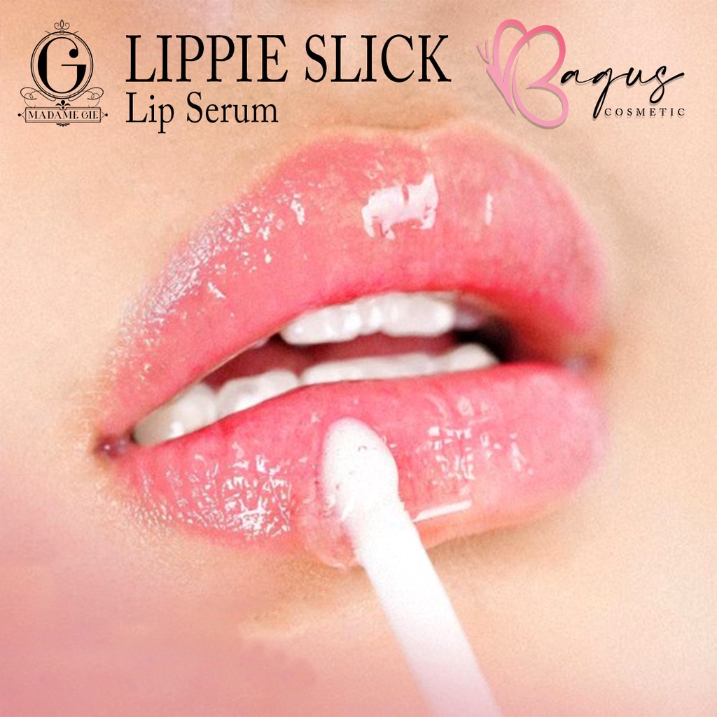 ⭐ BAGUS ⭐ MADAME GIE LIPPIE SLICKS 3 gr | Lip Serum Lip Gloss