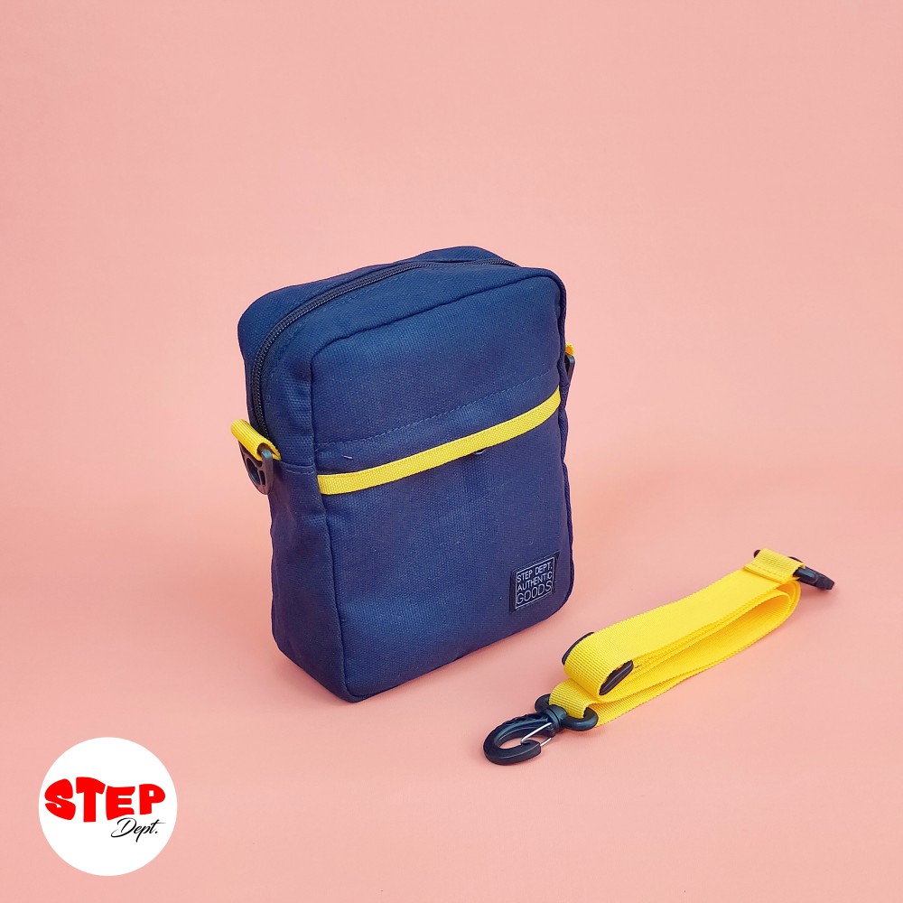 Tas Selempang Navy - Sling bag Casual - Tas Kecil Step Dept.