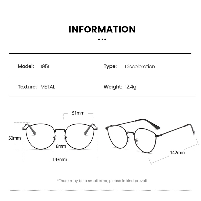 Kacamata Photochromic Anti Radiasi Anti Blue Light Untuk Pria Dan Wanita